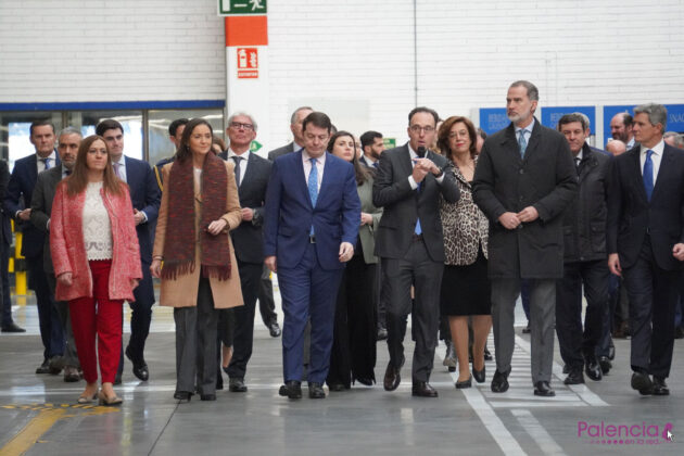 Visita de Felipe VI a Gestamp Dueñas - 3 de febrero de 2023