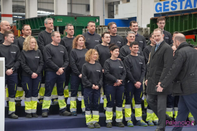 Visita de Felipe VI a Gestamp Dueñas - 3 de febrero de 2023