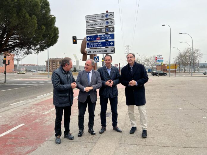 presentación señalética polígono industrial de palencia