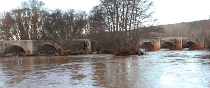 río Arlanza a su paso por Quintana del Puente