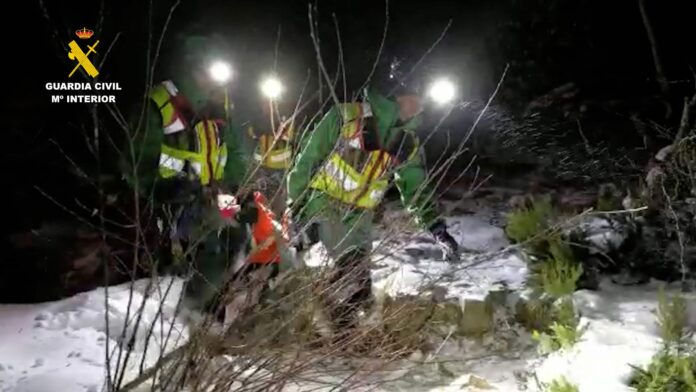 Rescate montañero fallecido en el Curavacas