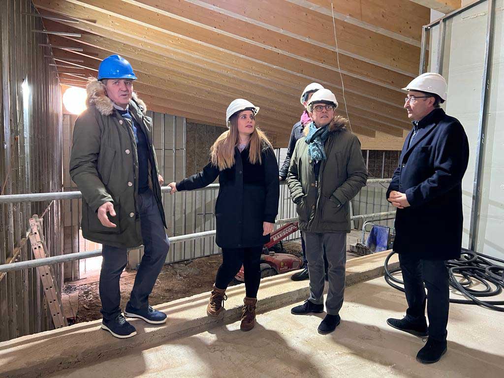 Visita obras Teatro Principal de Palencia