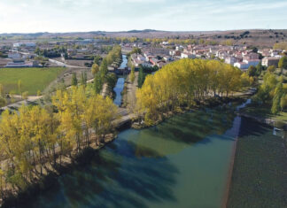 Canal de Castilla en Alar del Rey - Foto Palencia Turismo