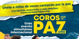 coros por la paz palencia