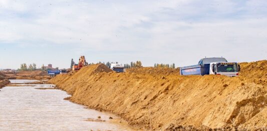 Zona de minas para préstamos entre Frómista y Piña.