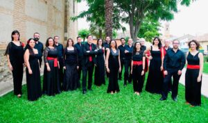 El coro Alterum Cor inaugura el Pórtico de Semana Santa de Palencia 2023