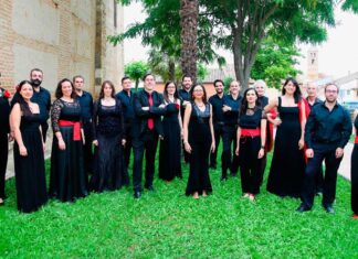 El coro Alterum Cor inaugura el Pórtico de Semana Santa de Palencia 2023