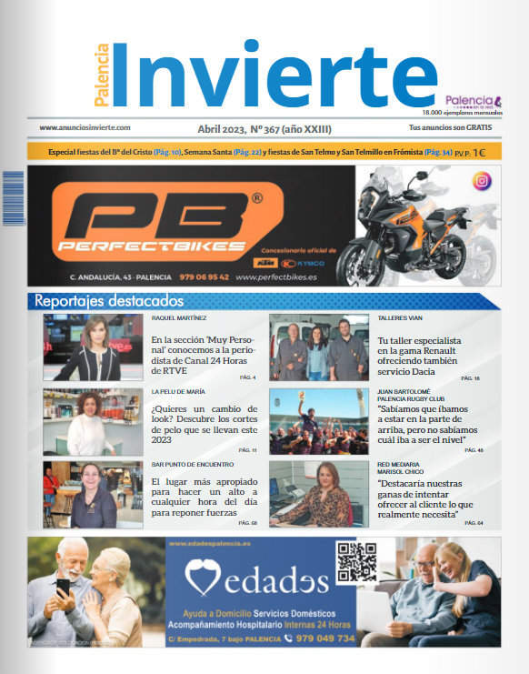 Portada Palencia Invierte abril 2023