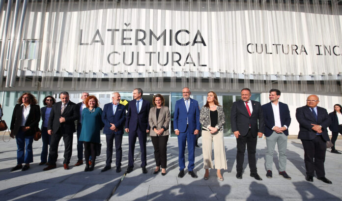 La vicepresidenta tercera del Gobierno y ministra para la Transición Ecológica y el Reto Demográfico, Teresa Ribera, inaugura el proyecto La Térmica Cultural.