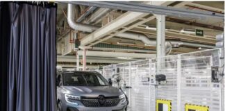 banco ADAS renault austral en la factoria de palencia