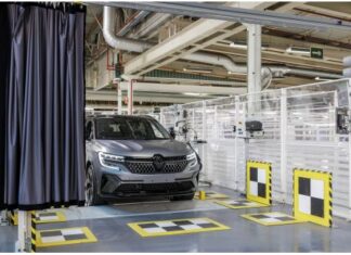 banco ADAS renault austral en la factoria de palencia