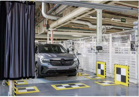 banco ADAS renault austral en la factoria de palencia