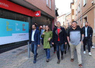 El PSCyL arropa a la candidatura socialista al Ayuntamiento de Osorno (Palencia)