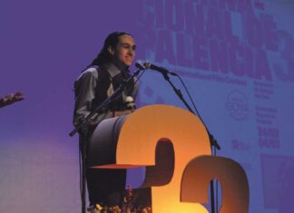 David Montes en la 32 Muestra de Cine Internacional de Palencia