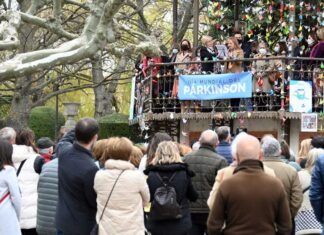 Imagen de archivo de la celebración del Día Mundial del Párkinson en Burgos - Ricardo Ordóñez ICAL