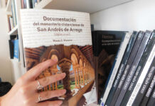 Libro Documentación del monasterio cisterciense de San Andrés de Arroyo (siglos XI al XV)