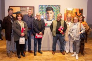 imagen de archivo de una exposición de la asociación de artistas Thieldon en Palencia