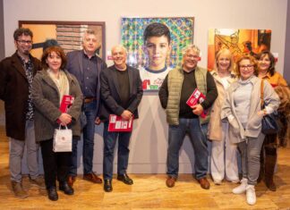 imagen de archivo de una exposición de la asociación de artistas Thieldon en Palencia