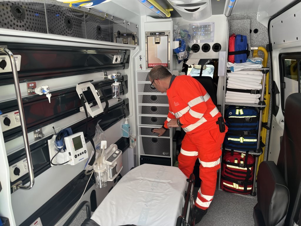 Ambulancia 24 h. en Torquemada