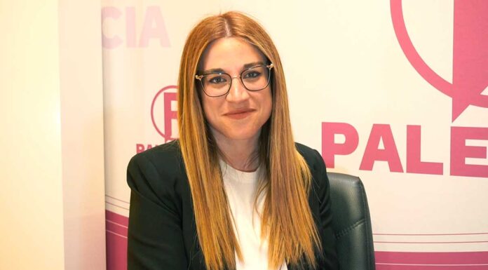 Cristina Párbole candidata a la alcaldía de Aguilar de Campoo por el PSOE