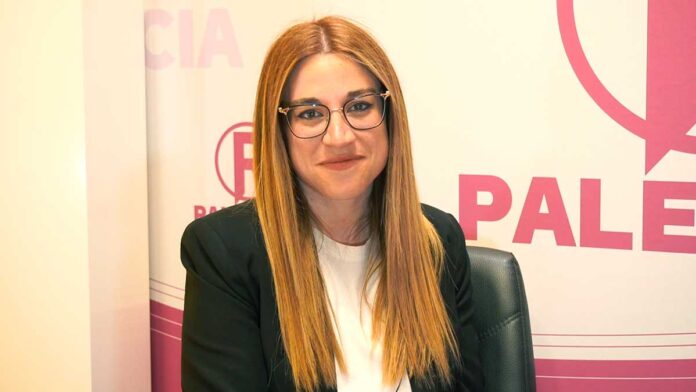 Cristina Párbole candidata a la alcaldía de Aguilar de Campoo por el PSOE