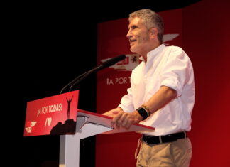 Grande Marlaska en Salamanca - Elecciones 28M - Jesús Formigo ICAL