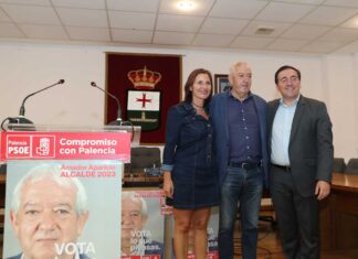 José Manuel Albares y María Luz Martínez Seijo respaldan a los candidatos del PSOE de Villamuriel y Venta de Baños. Brágimo - ICAL