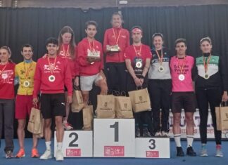 Podium VI Duatlón Hornillos de Cerrato