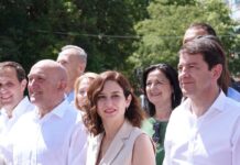 Isabel Díaz Ayuso en Valladolid - Elecciones 28M. Miriam Chacón (Ical)