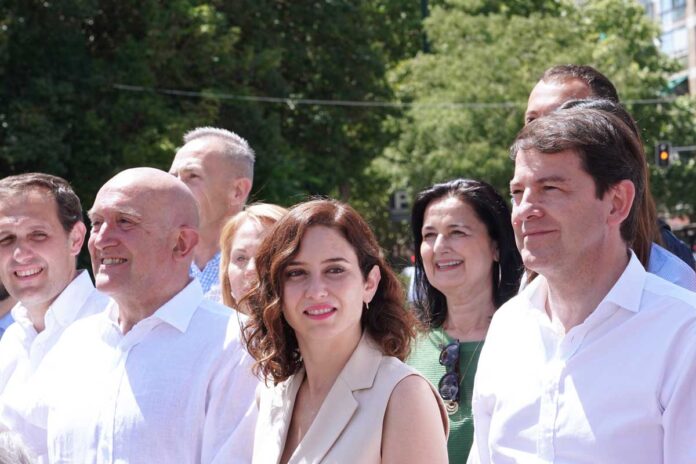 Isabel Díaz Ayuso en Valladolid - Elecciones 28M. Miriam Chacón (Ical)