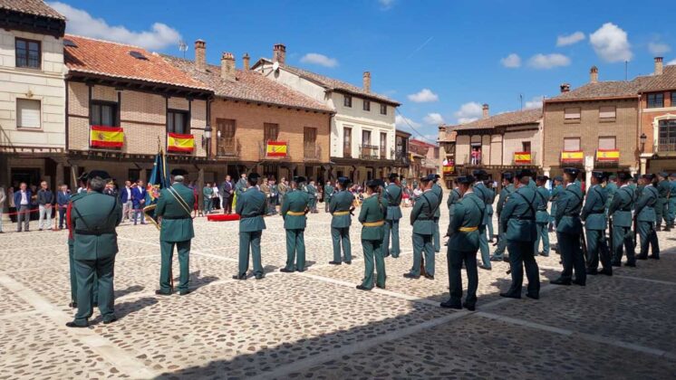 Guardia Civil en Saldaña