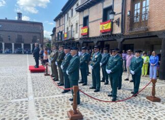 Guardia Civil en Saldaña