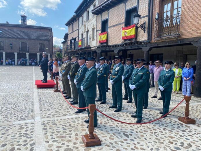 Guardia Civil en Saldaña