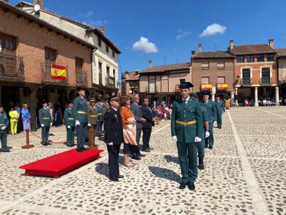 Guardia Civil en Saldaña