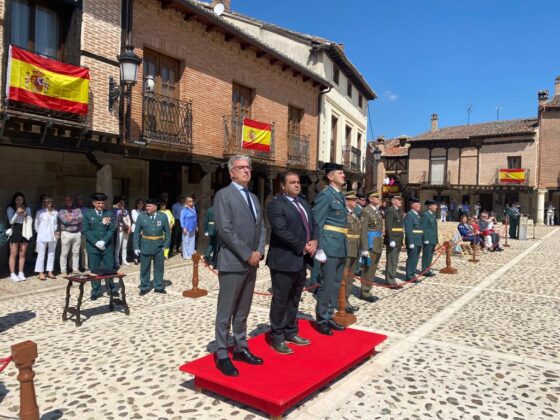 Guardia Civil en Saldaña