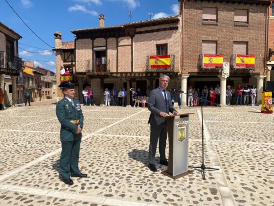 Guardia Civil en Saldaña