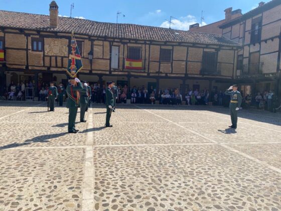 Guardia Civil en Saldaña