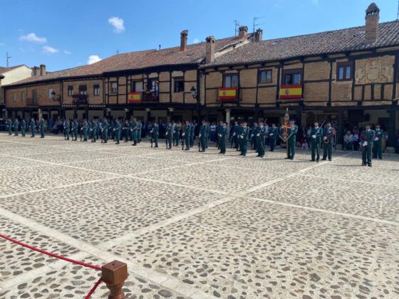 Guardia Civil en Saldaña