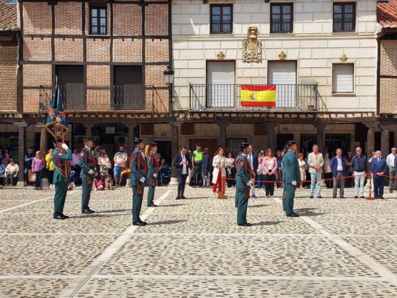 Guardia Civil en Saldaña