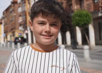 Darío, el DJ palentino de 10 años de edad