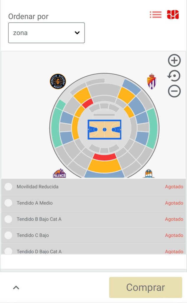 Final four entradas