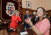 Miriam Andrés toma el bastón de mando de la ciudad de Palencia. Brágimo ICAL