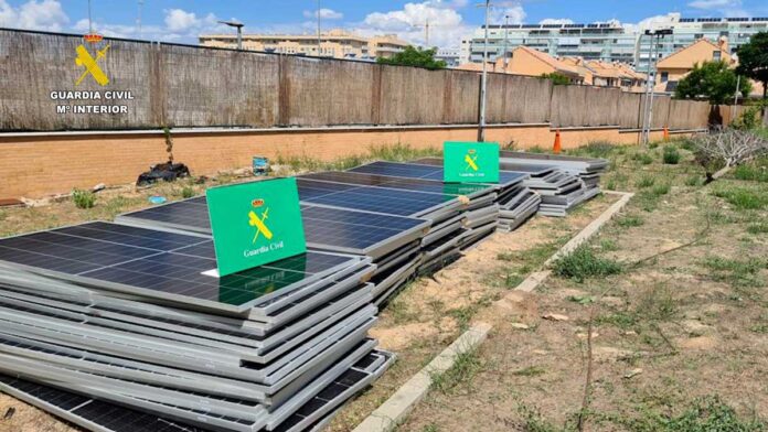 placas solares robo en palencia