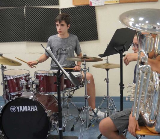 Curso de músicas creativas, improvisación y jazz IMPROWEEK en el Conservatorio de Palencia. A. Acitores