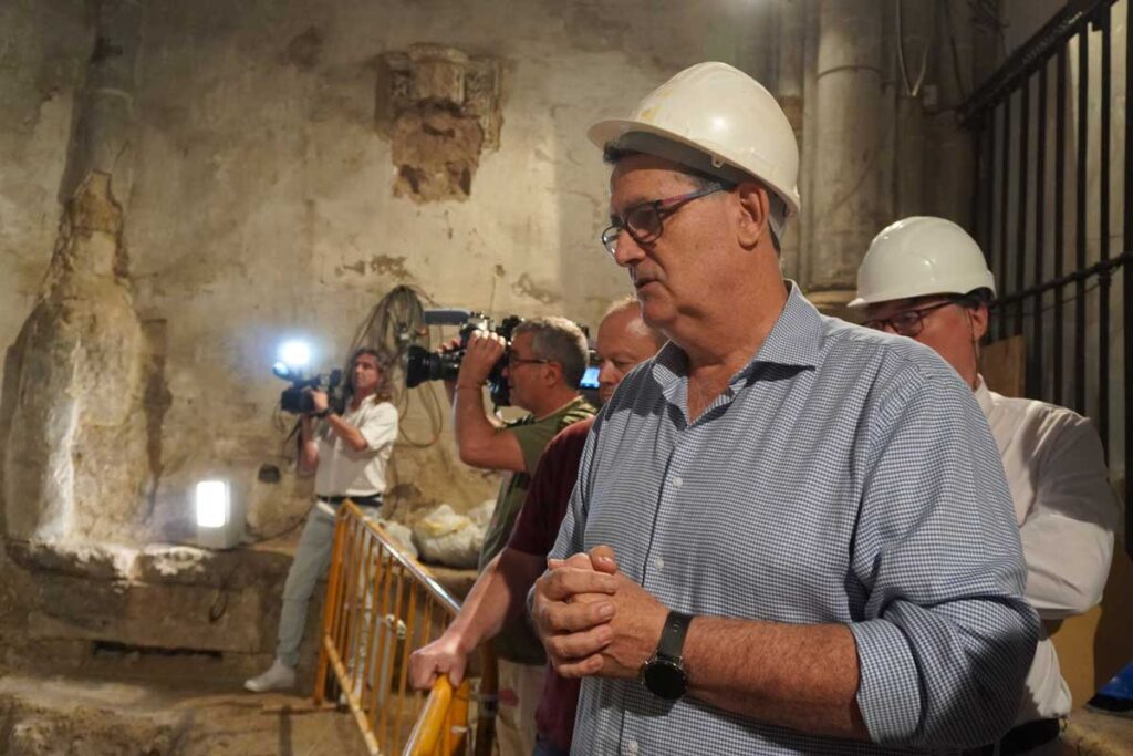 Descubierta la segunda cripta de la Catedral de Palencia - A. Acitores