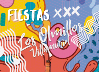 Cartel de fiestas de Los Olmillos 2023 en Villamuriel de Cerrato