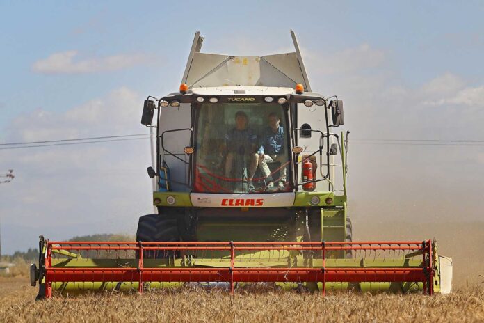 cosecha cosechadora agricultura castilla y león