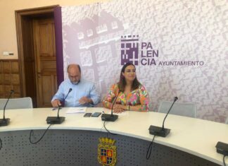 miriam andres y carlos hernández ayuntamiento de Palencia