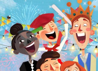 Cartel de las Fiestas de Saldaña 2023. Fiestas de la Virgen del Valle 2023