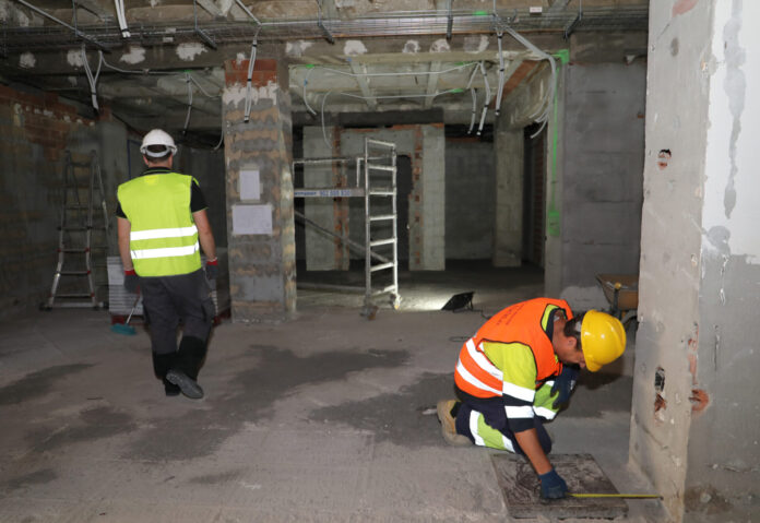 Obras en Urgencias del Hospital Universitario Río Carrión
